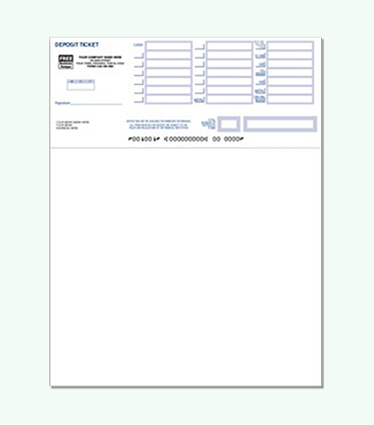 Deposit Slips